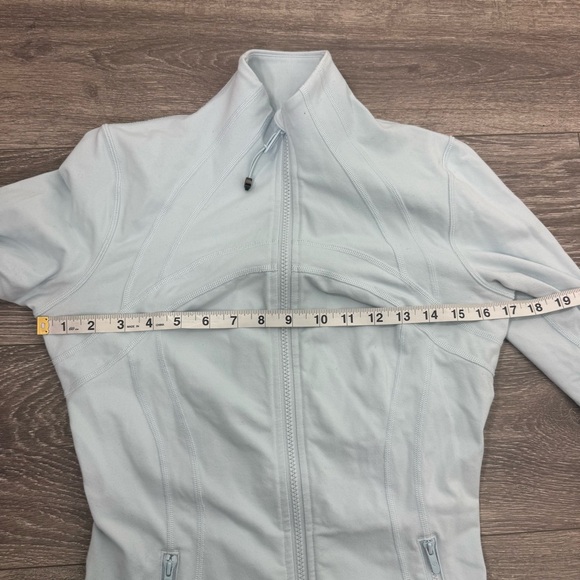 Lululemon Define Jacket Luon Powder Blue 8 Fitted Full Zip Yoga Athletic 2022 - Picture 11 of 14